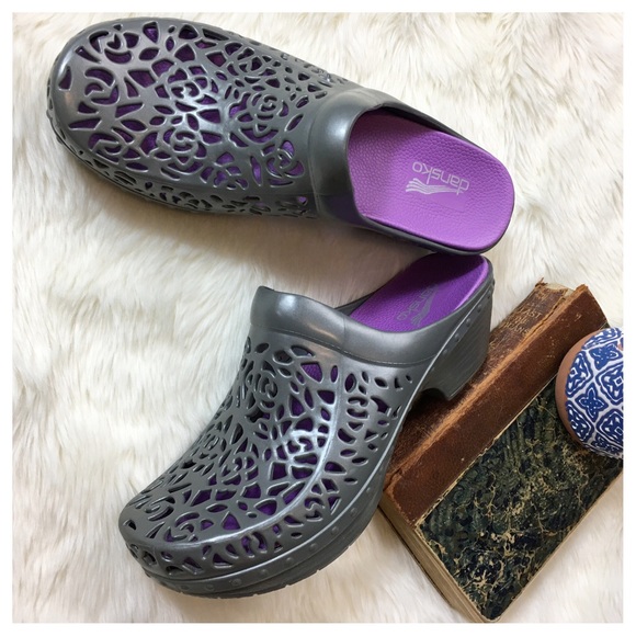 dansko rubber clogs